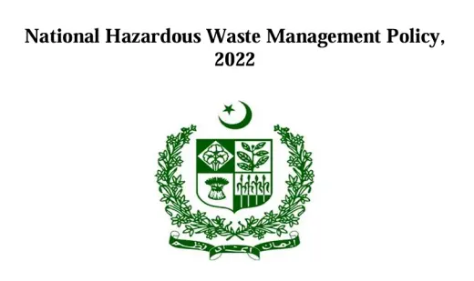 National Hazardous Waste Management Policy 2022 cover